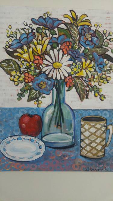 Print of Floral Paintings by Laura Chappell-Southcote