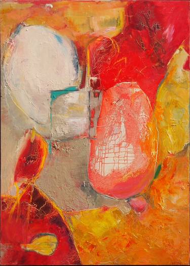 Original Abstract Expressionism Abstract Paintings by gail winbury