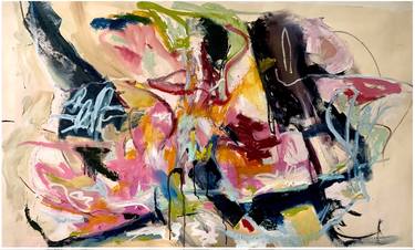 Original Abstract Expressionism Abstract Paintings by gail winbury
