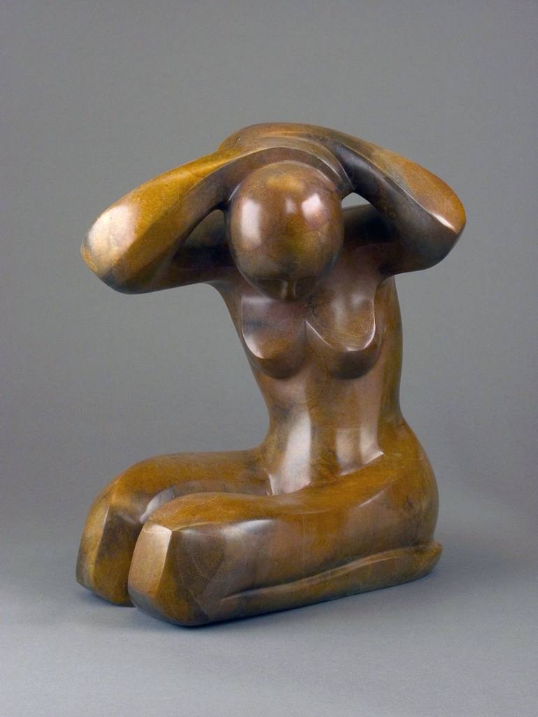 Original Abstract Nude Sculpture by Mark Yale Harris