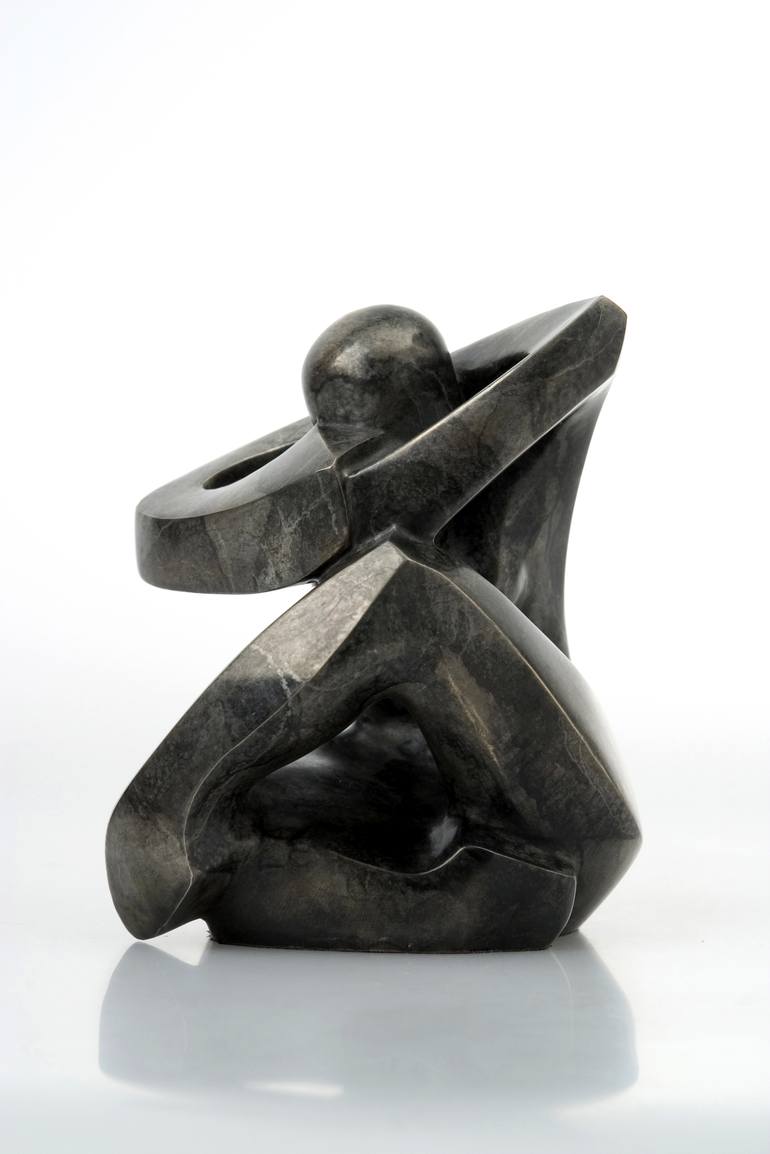 Original Figurative People Sculpture by Mark Yale Harris