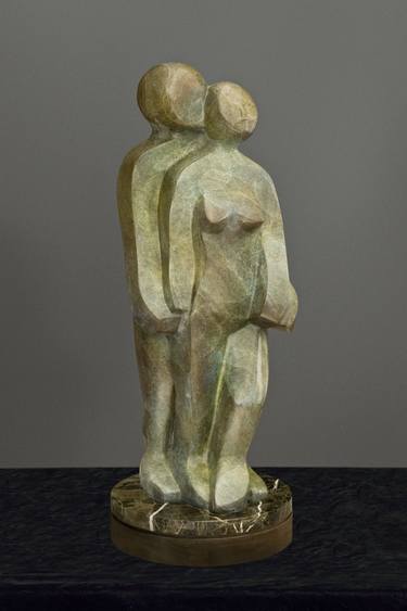 Original Figurative People Sculpture by Mark Yale Harris