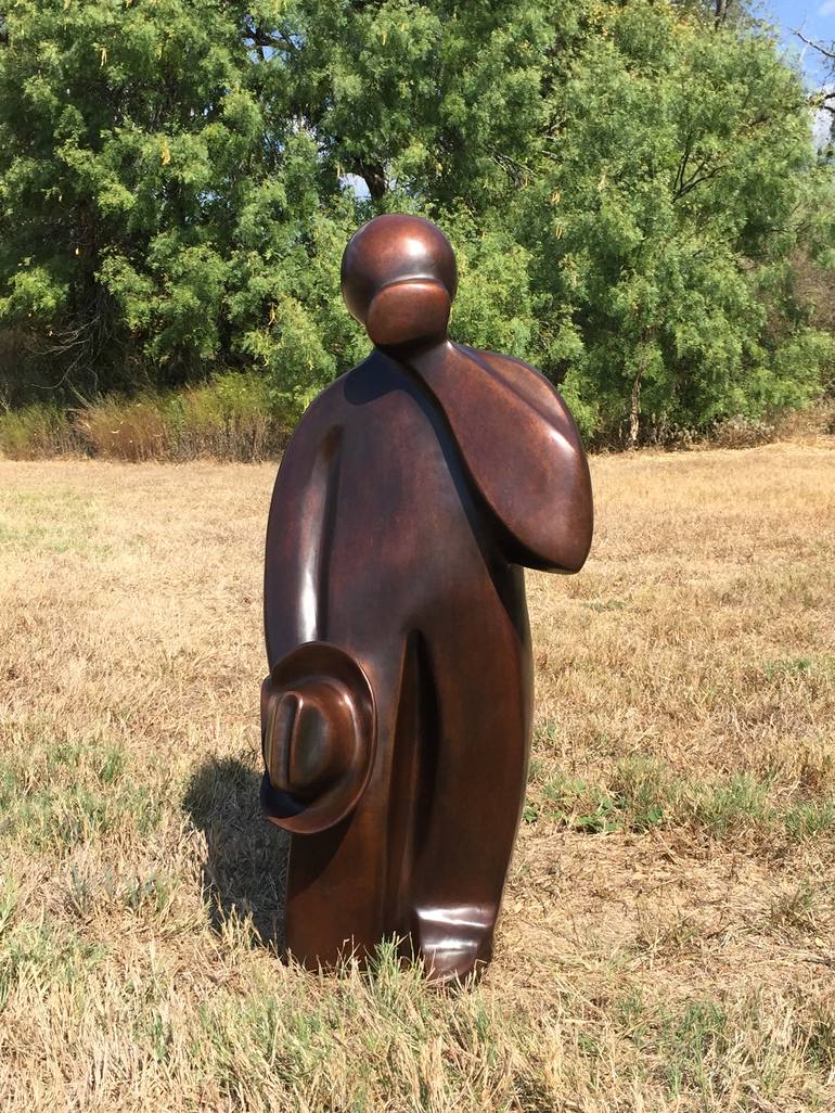Original Abstract Men Sculpture by Mark Yale Harris