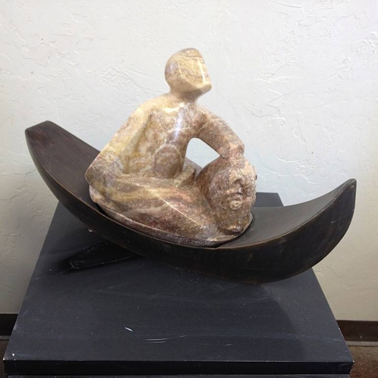 Original Abstract Rural life Sculpture by Mark Yale Harris