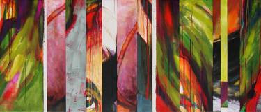 Original Abstract Paintings by Jozsef Gyecsek