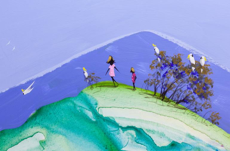 Original Expressionism Landscape Painting by Adam Bogusz