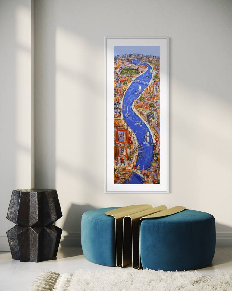 Original Expressionism Landscape Painting by Adam Bogusz