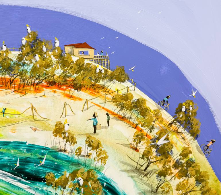 Original Expressionism Landscape Painting by Adam Bogusz