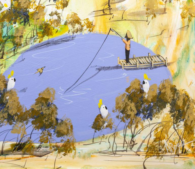 Original Expressionism Landscape Painting by Adam Bogusz