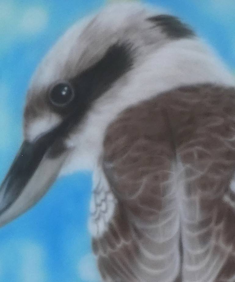 Original Figurative Animal Painting by Sharen-Lee Mclachlan