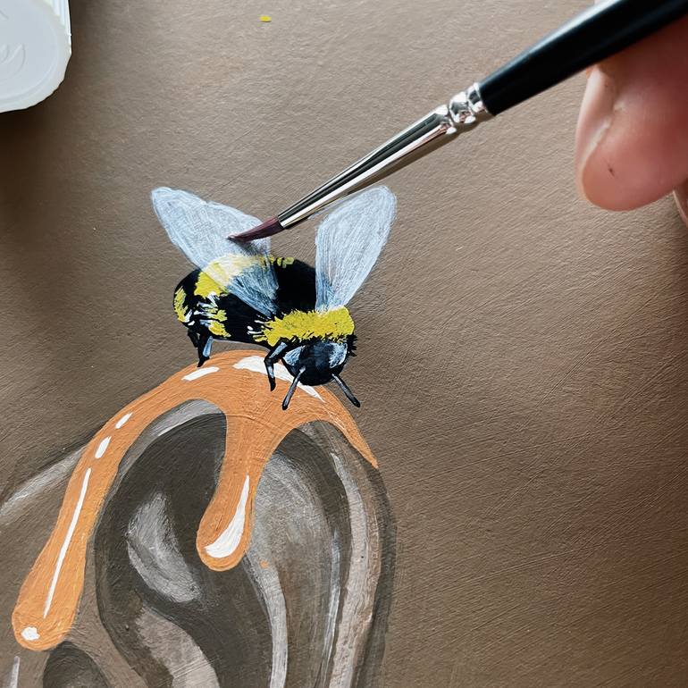 Original Pop Art Music Painting by Jaron Su