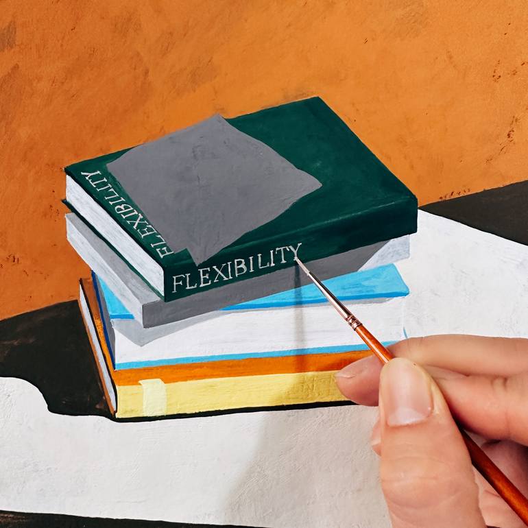 Flexibility Painting by Jaron Su Saatchi Art