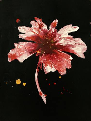 Print of Abstract Floral Paintings by Joy Hawkridge