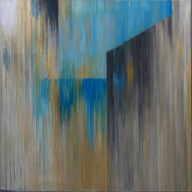 Original Abstract Expressionism Landscape Painting by Lucia Sirchi