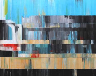 Original Abstract Outer Space Paintings by Lucia Sirchi