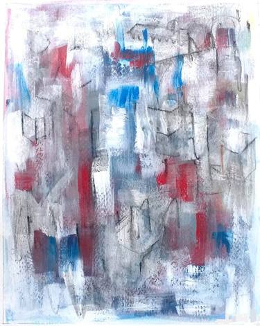 Original Abstract Expressionism Abstract Paintings by Lucia Sirchi