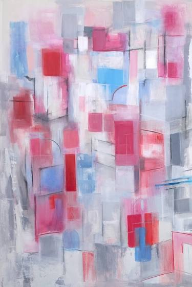 Original Abstract Expressionism Abstract Paintings by Lucia Sirchi