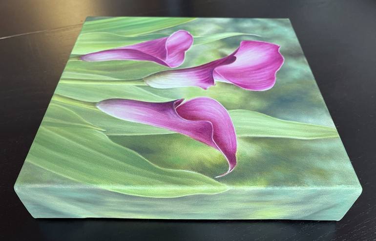 Original Floral Painting by Marlene Llanes