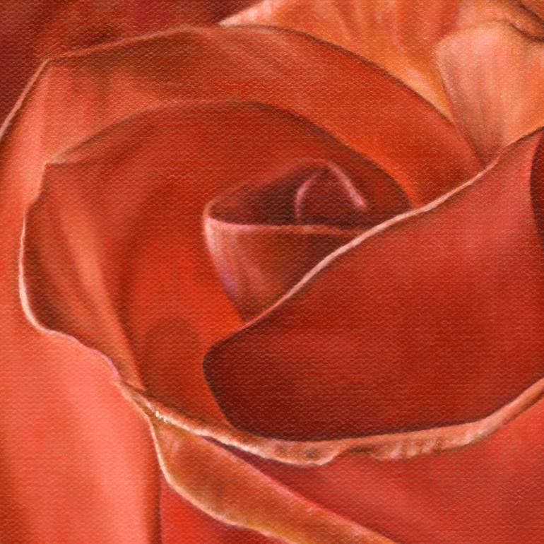 Original Realism Floral Painting by Marlene Llanes