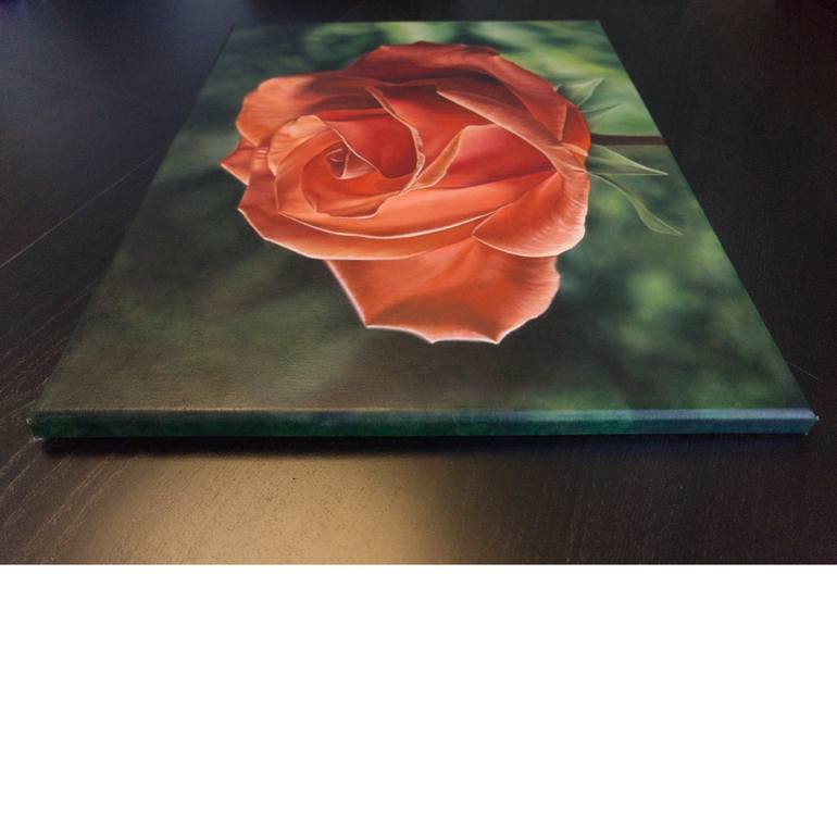 Original Realism Floral Painting by Marlene Llanes