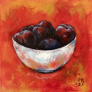 Plums In a Bowl thumb