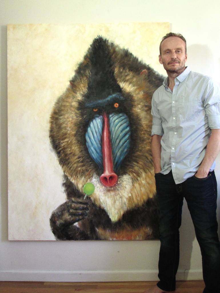 Original Animal Painting by Patrik Rytikangas