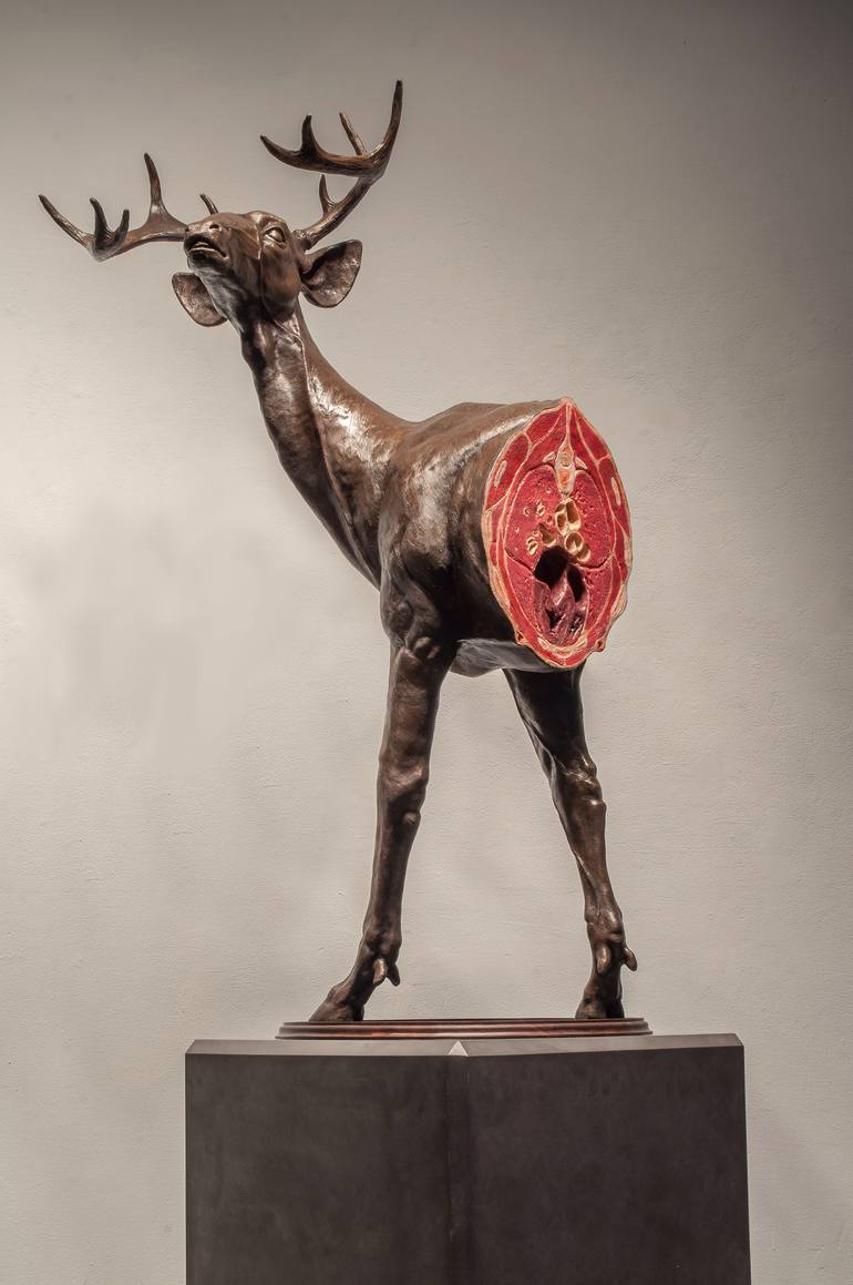 Original Animal Sculpture by Jesse Berlin