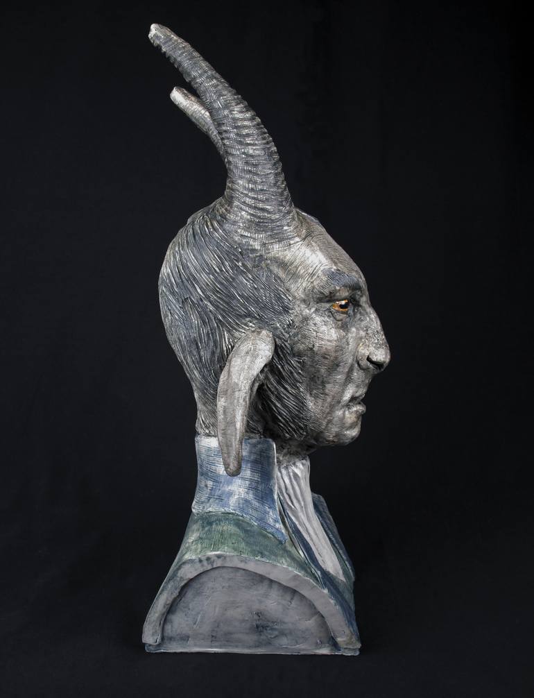 Original Figurative Fantasy Sculpture by Jesse Berlin