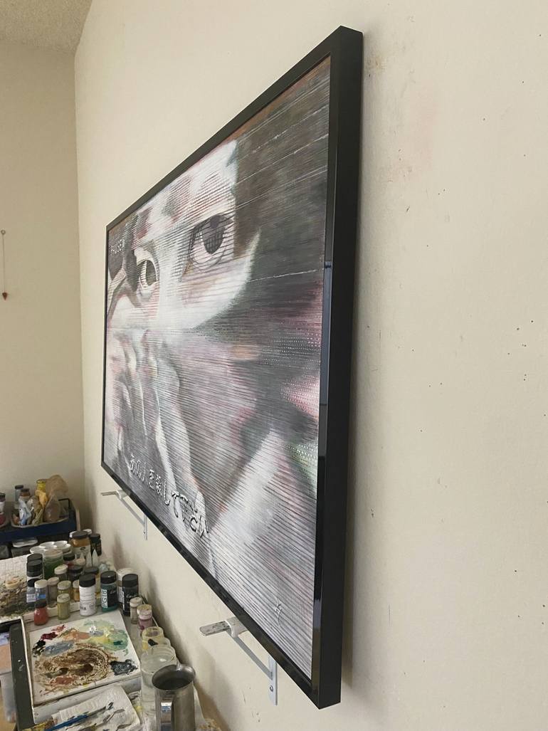 Original Conceptual Cinema Painting by Yori Hatakeyama