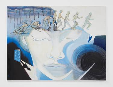 Original Surrealism Music Paintings by Yori Hatakeyama