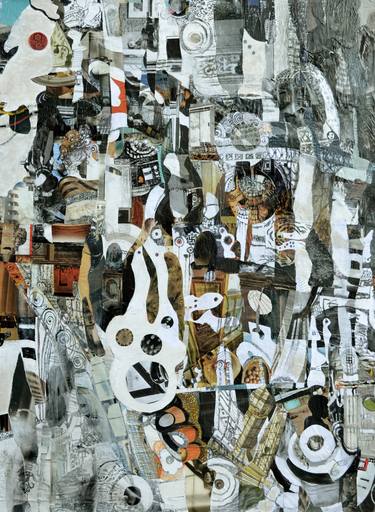 Print of Cubism Abstract Collage by Elli Rome