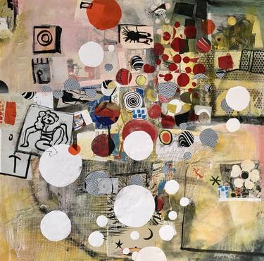 Print of Abstract Expressionism Abstract Collage by Elli Rome