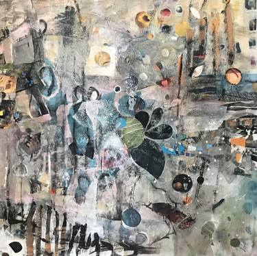 Print of Abstract Expressionism Abstract Collage by Elli Rome