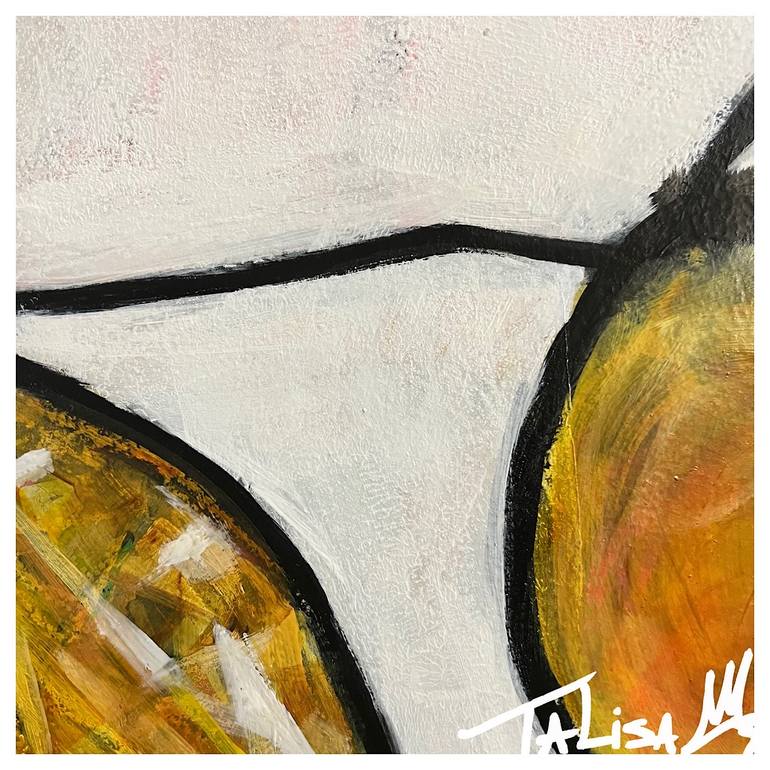 Original Art Deco Abstract Painting by Talisa Artist