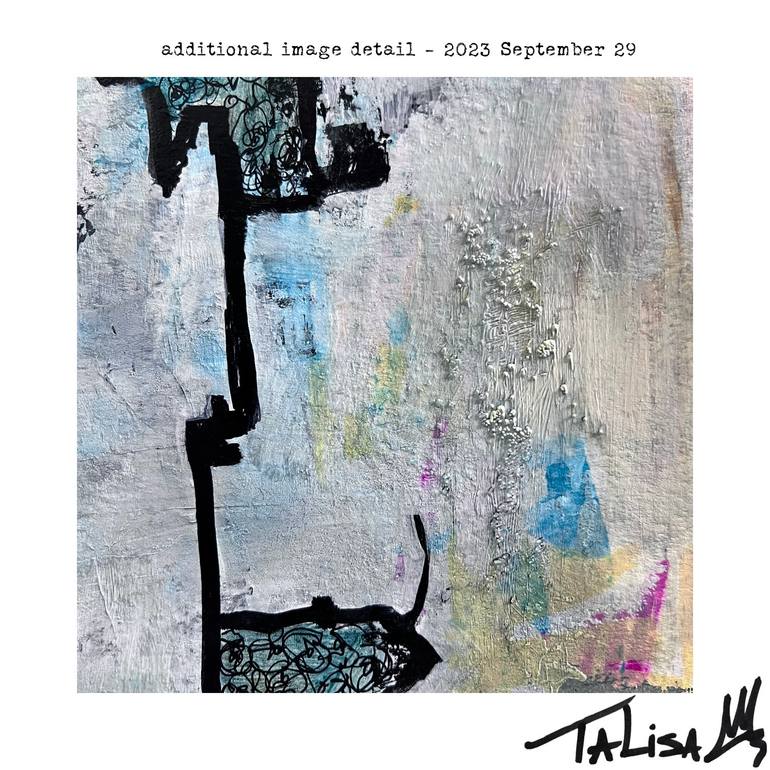 Original Abstract Cities Painting by Talisa Artist