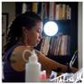 artist at work