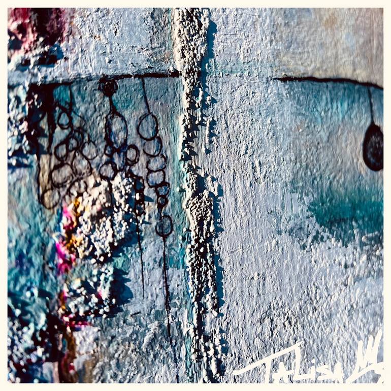 Original Abstract Water Painting by Talisa Artist