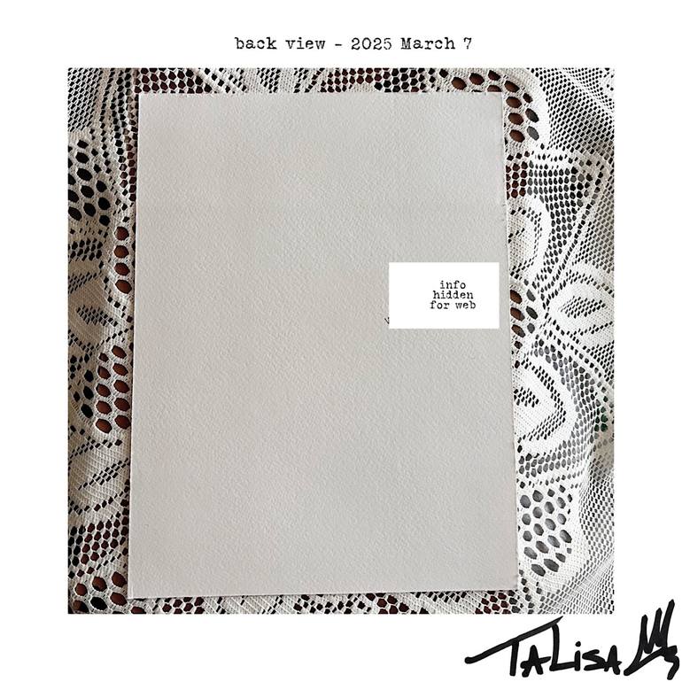 Original Abstract Water Painting by Talisa Artist