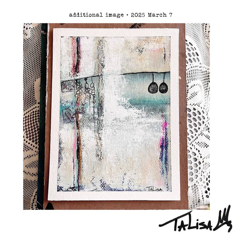 Original Abstract Water Painting by Talisa Artist