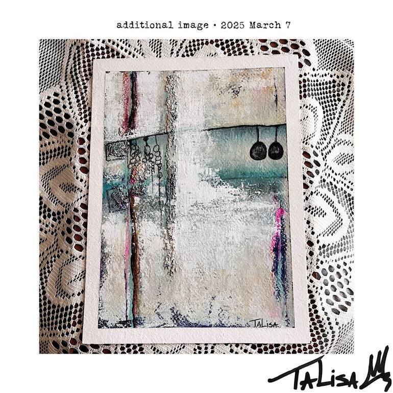 Original Abstract Water Painting by Talisa Artist