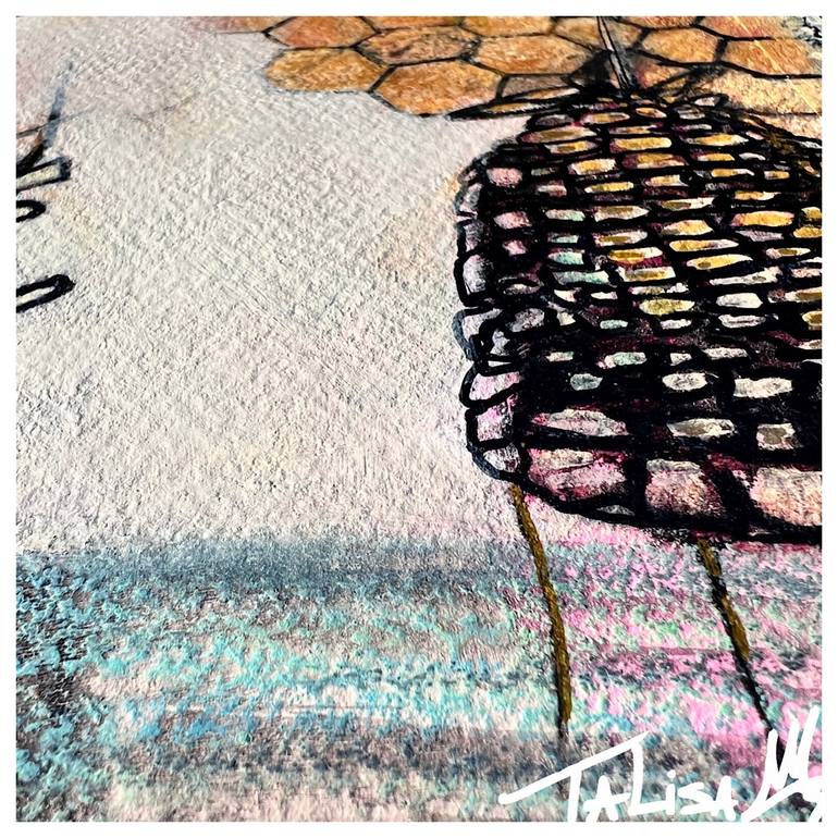 Original Abstract Garden Painting by Talisa Artist
