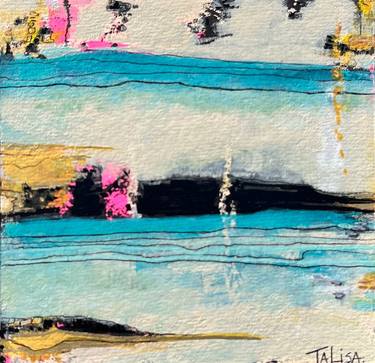 Original Abstract Water Painting by Talisa Artist