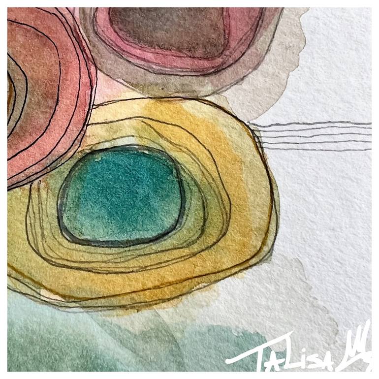 Original Contemporary Abstract Painting by Talisa Artist