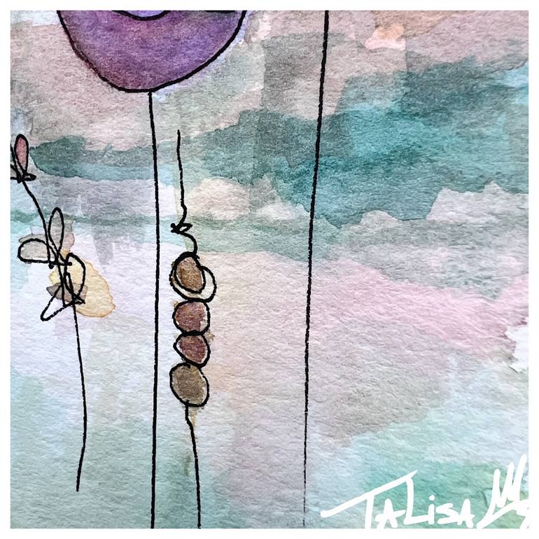 Original Contemporary Floral Painting by Talisa Artist