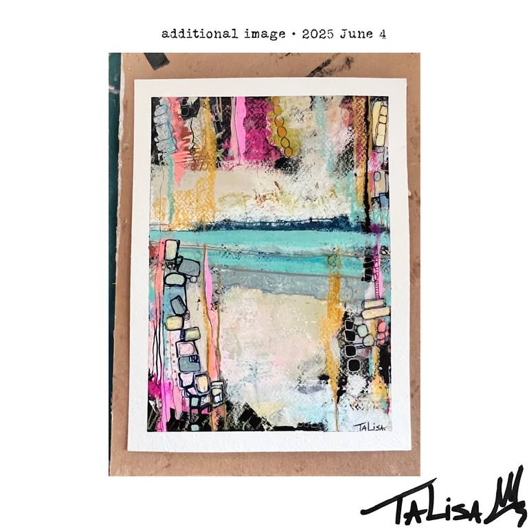 Original Contemporary Abstract Painting by Talisa Artist