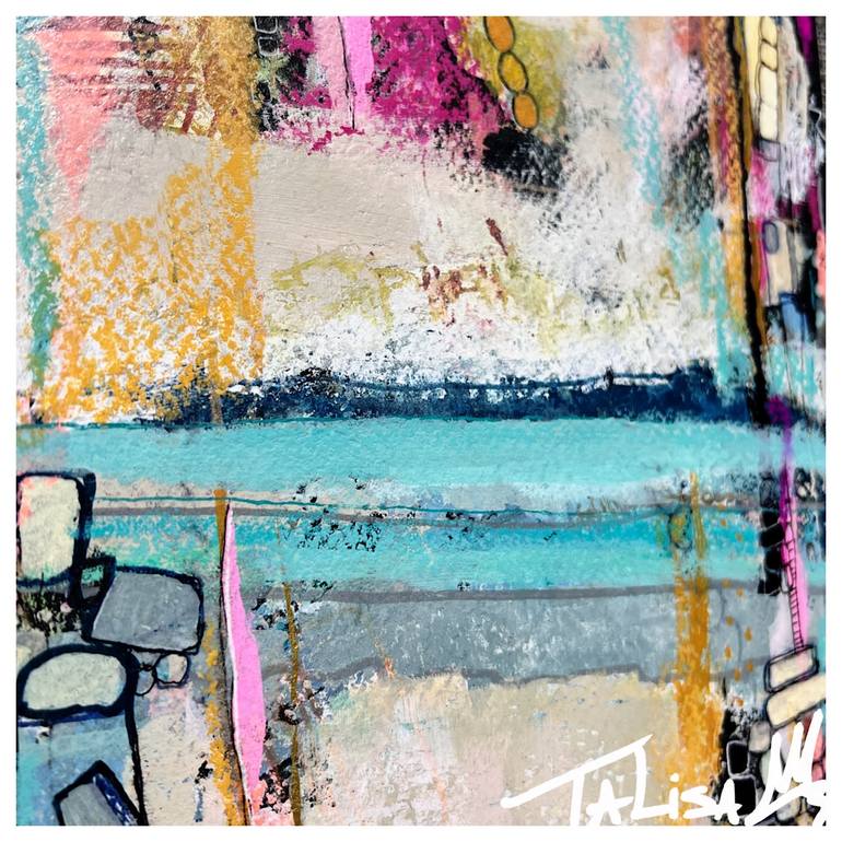 Original Contemporary Abstract Painting by Talisa Artist