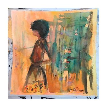 Original Abstract Women Paintings by TALISA artist