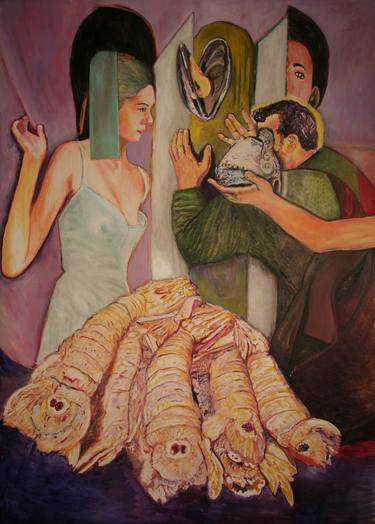 Original Culture Paintings by Jose Sales Albella