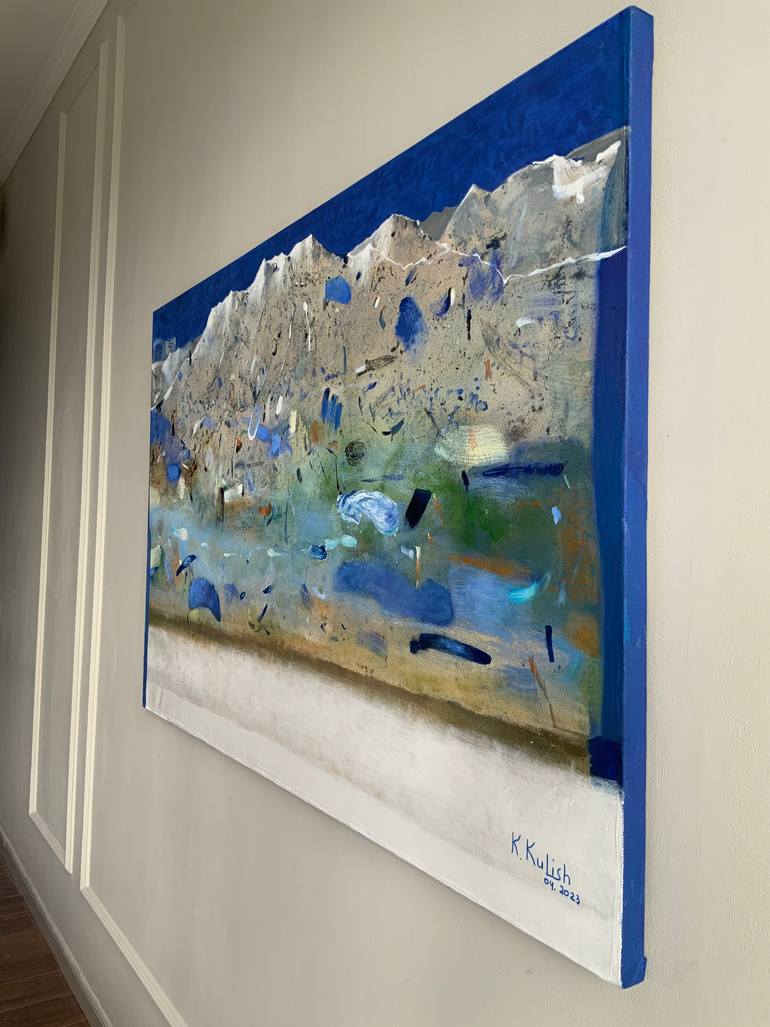 Original Abstract Landscape Painting by Kate Kulish
