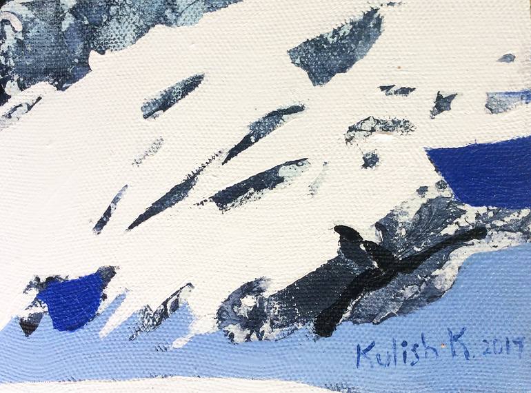 Original Expressionism Abstract Painting by Kate Kulish